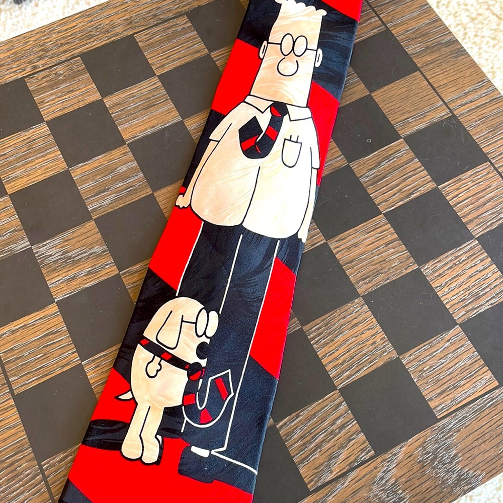 Dilbert Software 👔Vintage Men’s Tie